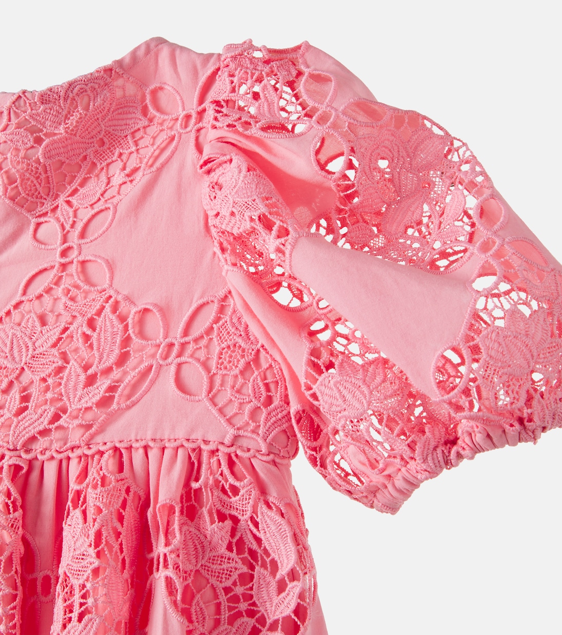 Cotton lace dress | Petite Amalie  