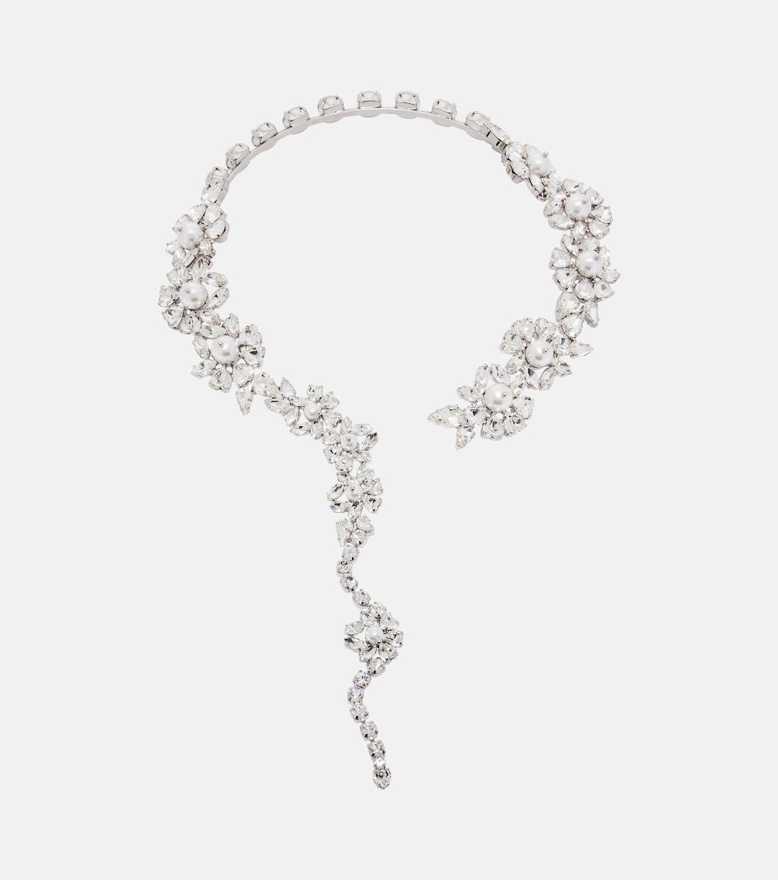 Fragment Heartbloom embellished necklace | Simone Rocha