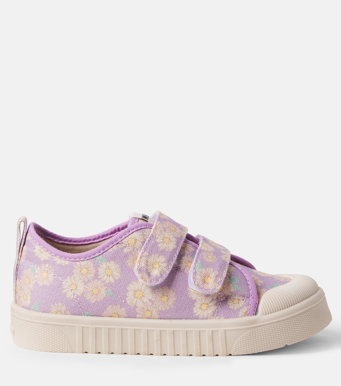 Bobbie floral canvas sneakers | Wheat