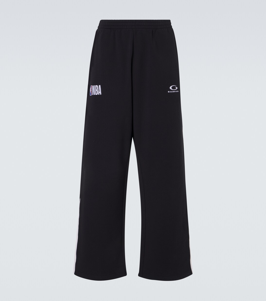 x NBA logo cotton fleece sweatpants | Balenciaga