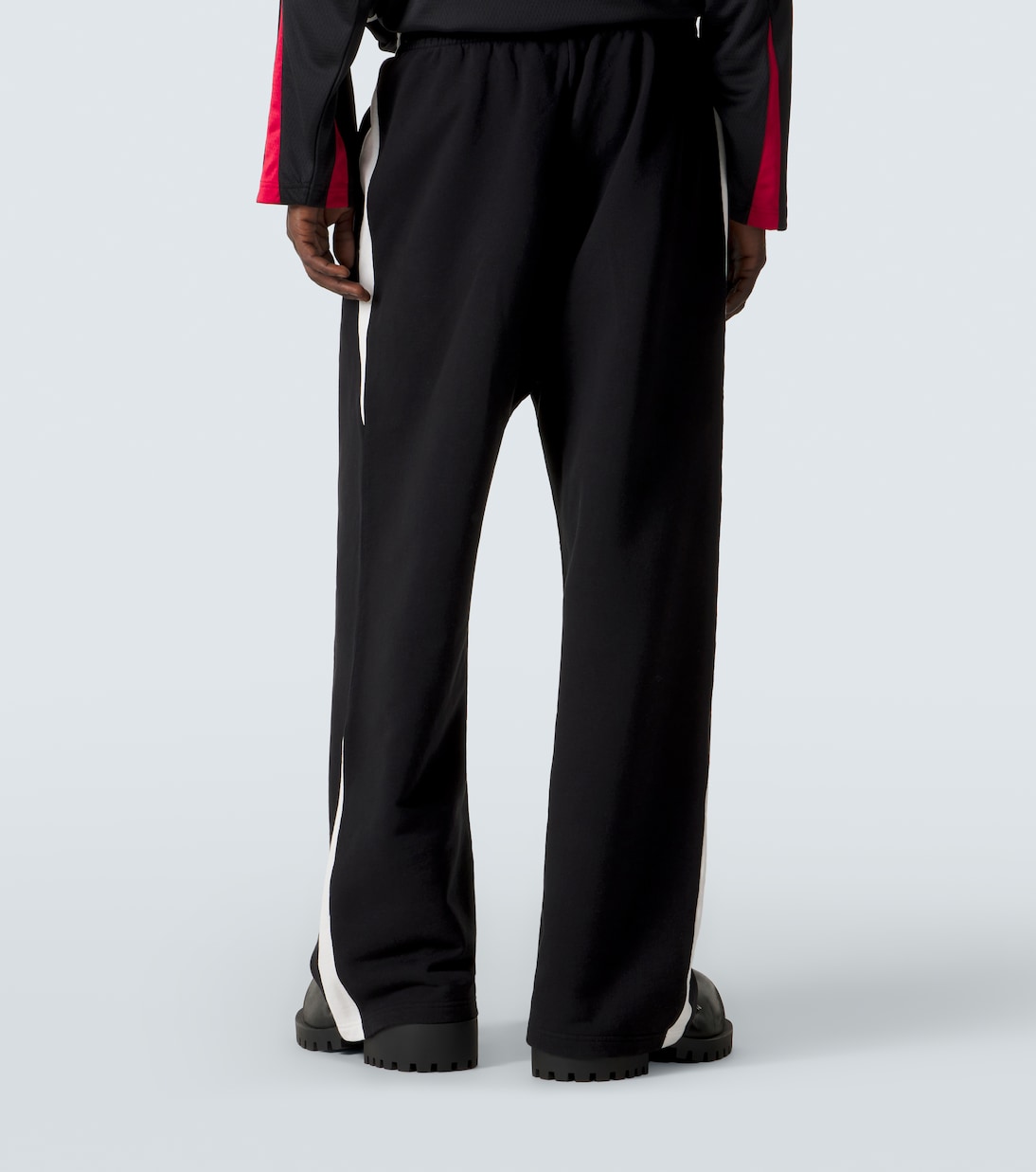 x NBA logo cotton fleece sweatpants | Balenciaga