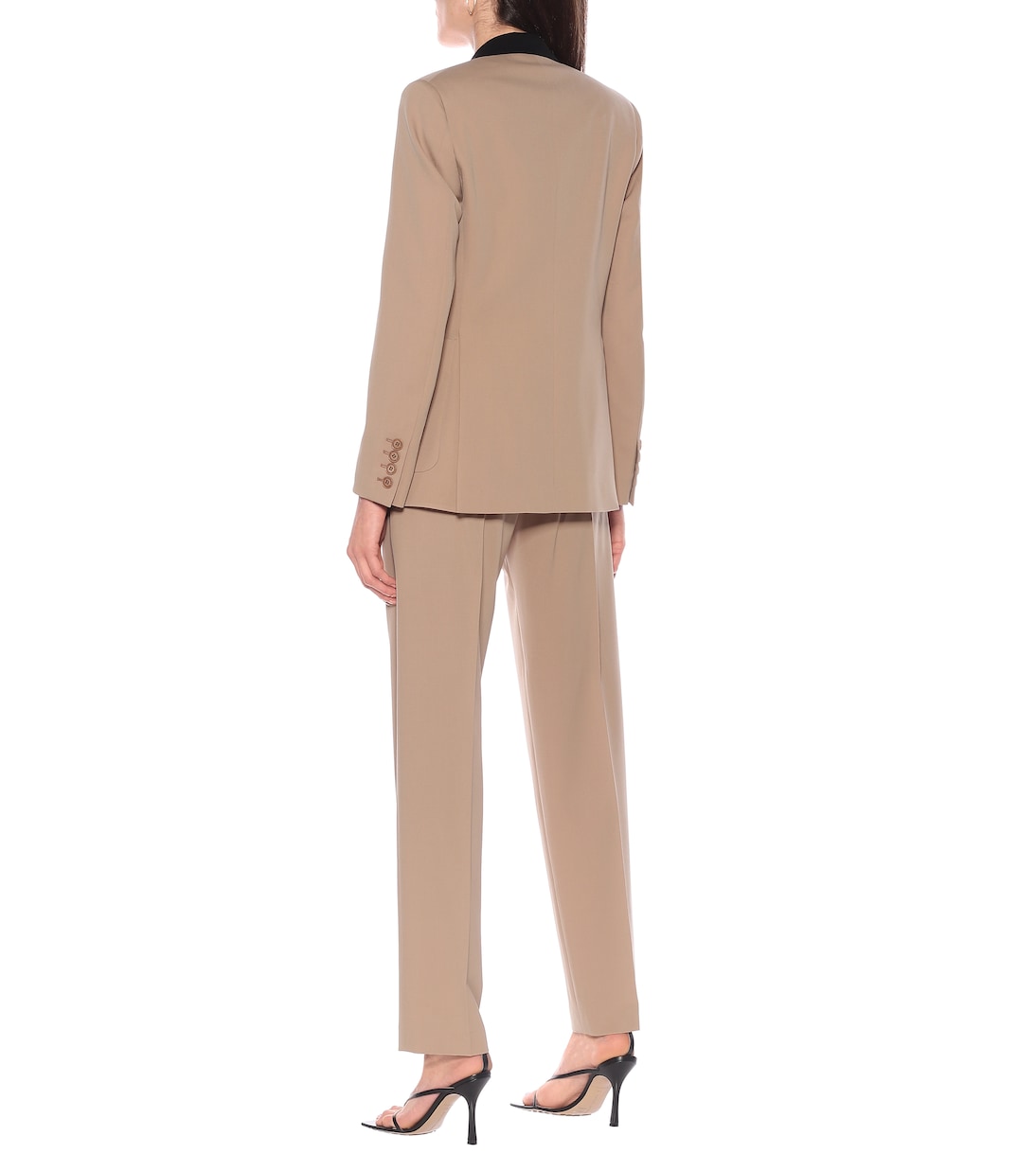 Stretch-wool double-breasted blazer | Stella McCartney