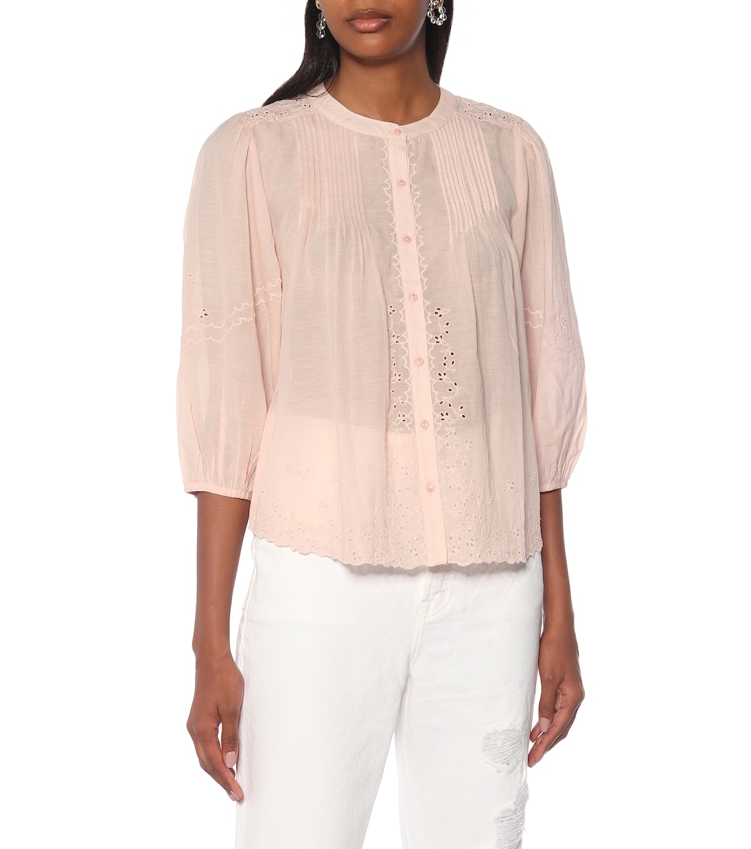 Camicia Catherine in misto cotone | Velvet