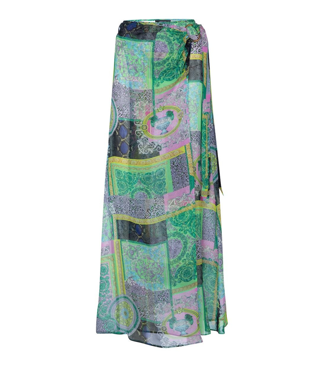 Printed silk sarong | Versace