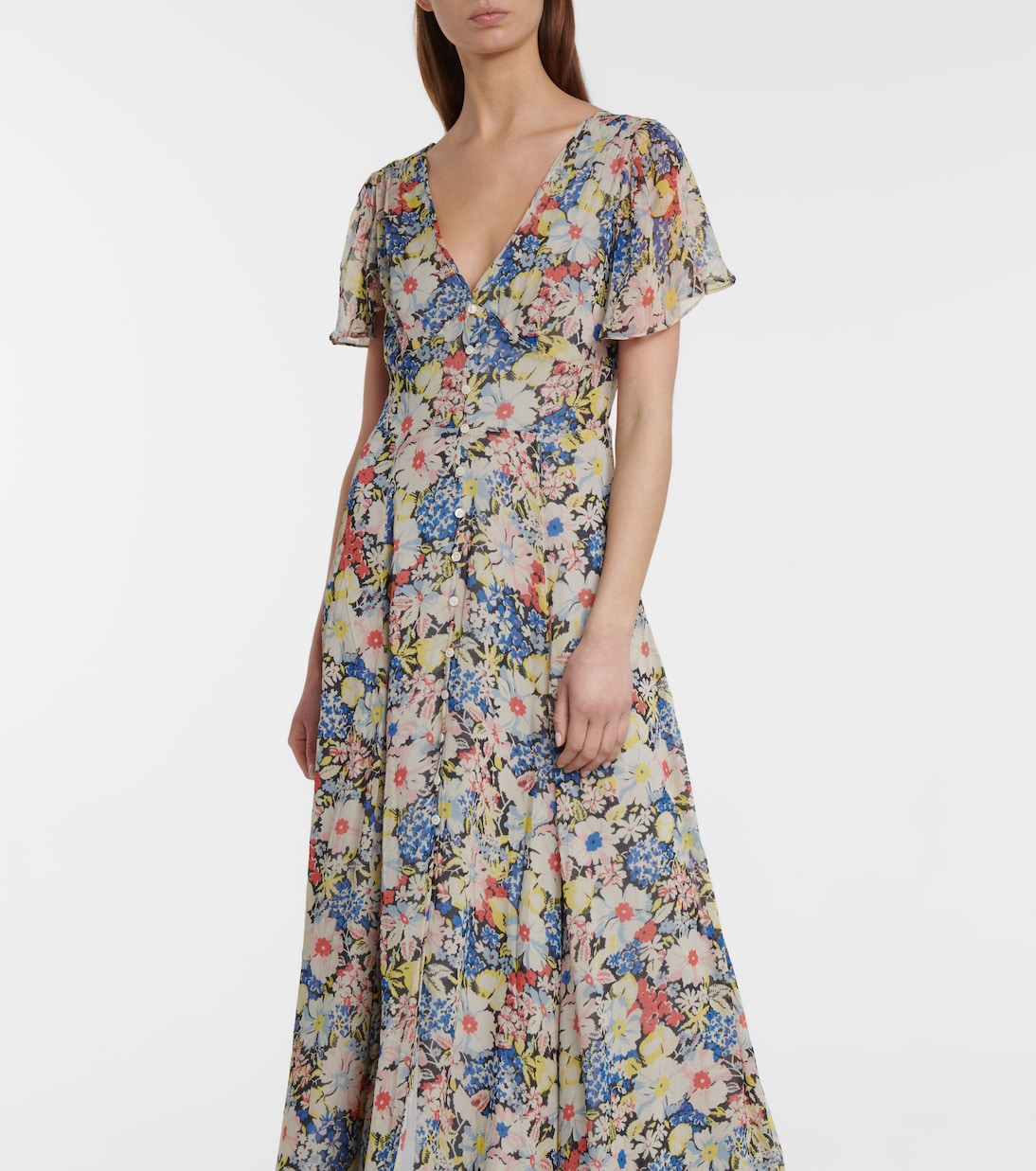 Floral midi dress | Polo Ralph Lauren