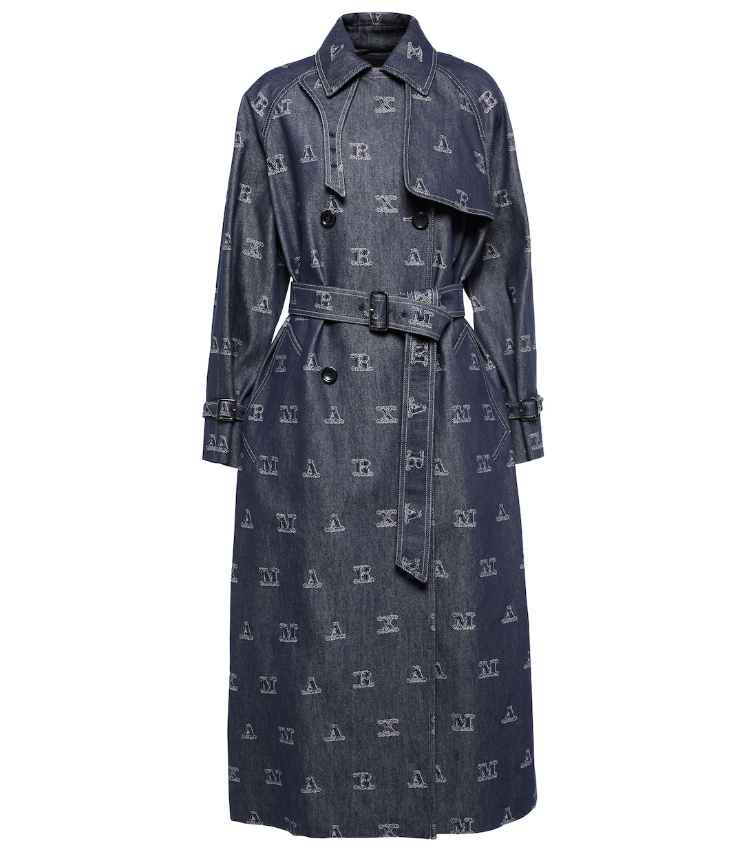 Mescal jacquard drill trench coat | Max Mara