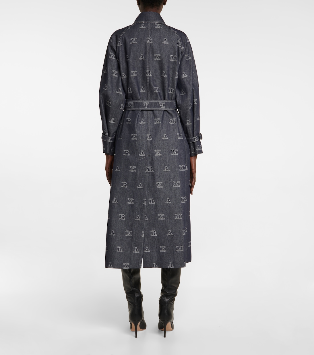 Mescal jacquard drill trench coat | Max Mara