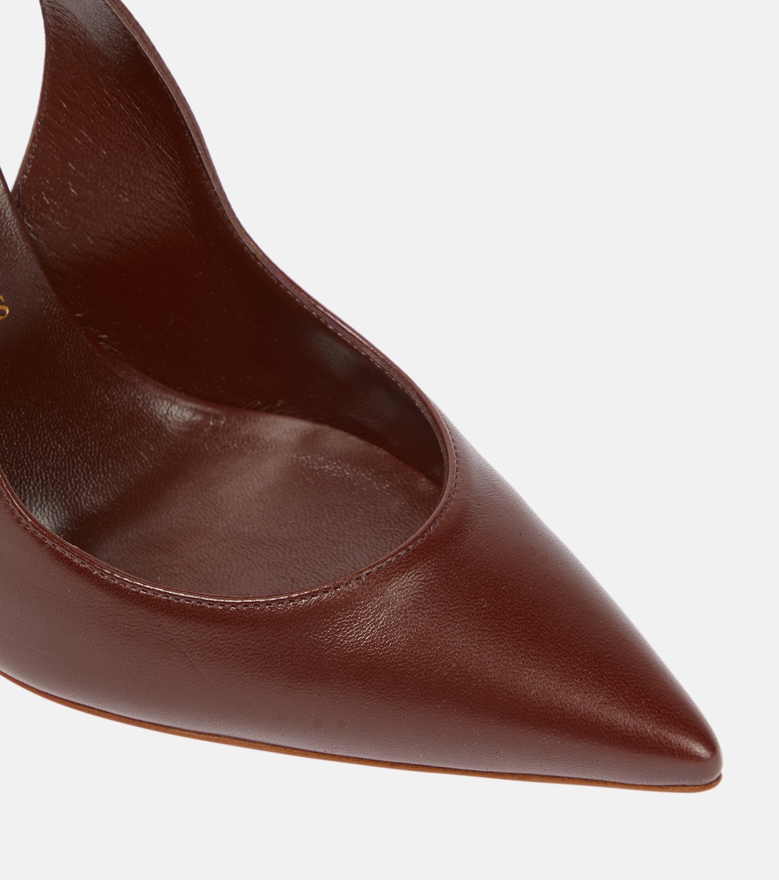 Nudes Slingback-Pumps Hot Chick aus Leder | Christian Louboutin