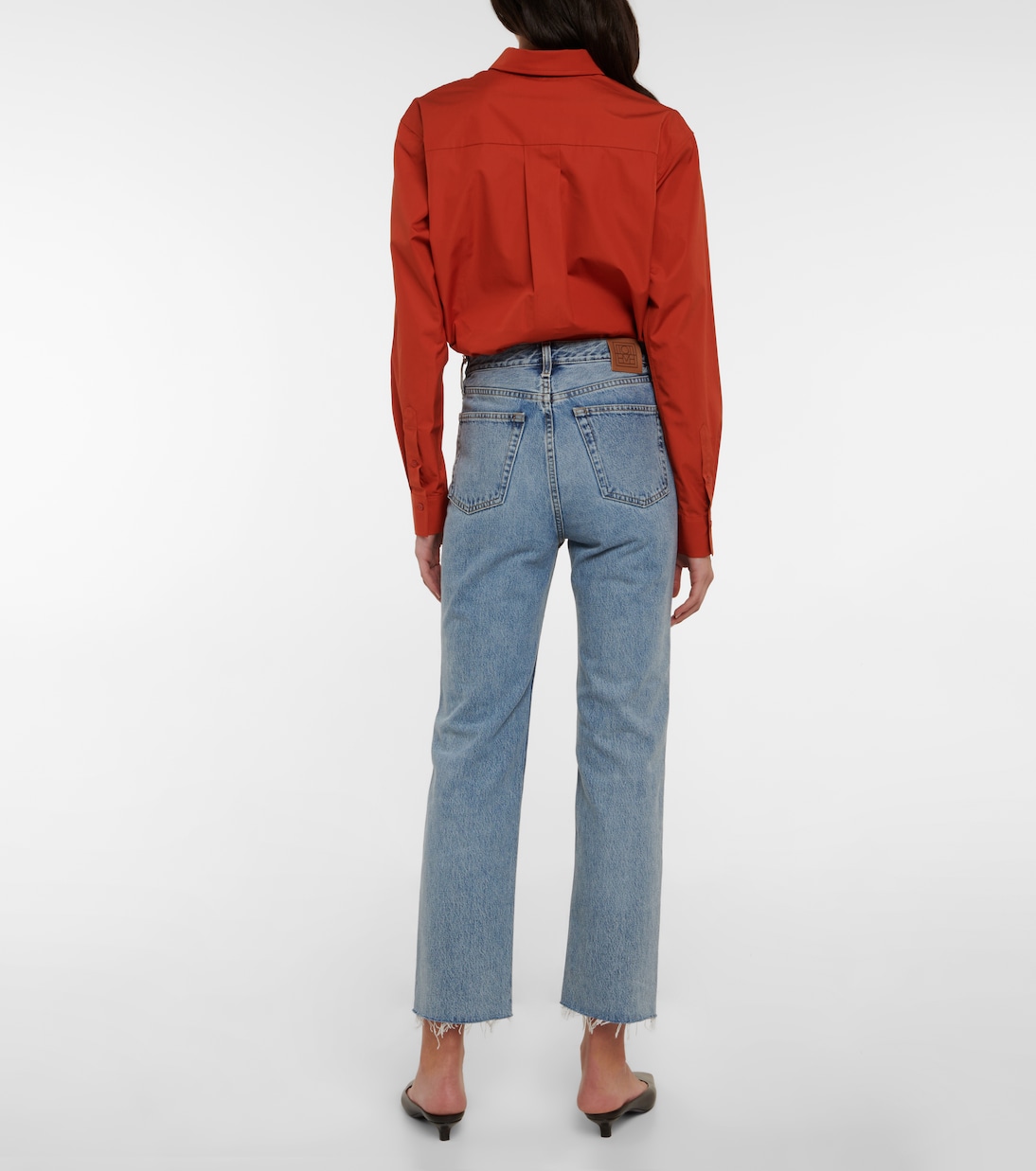 High-rise straight jeans | Toteme