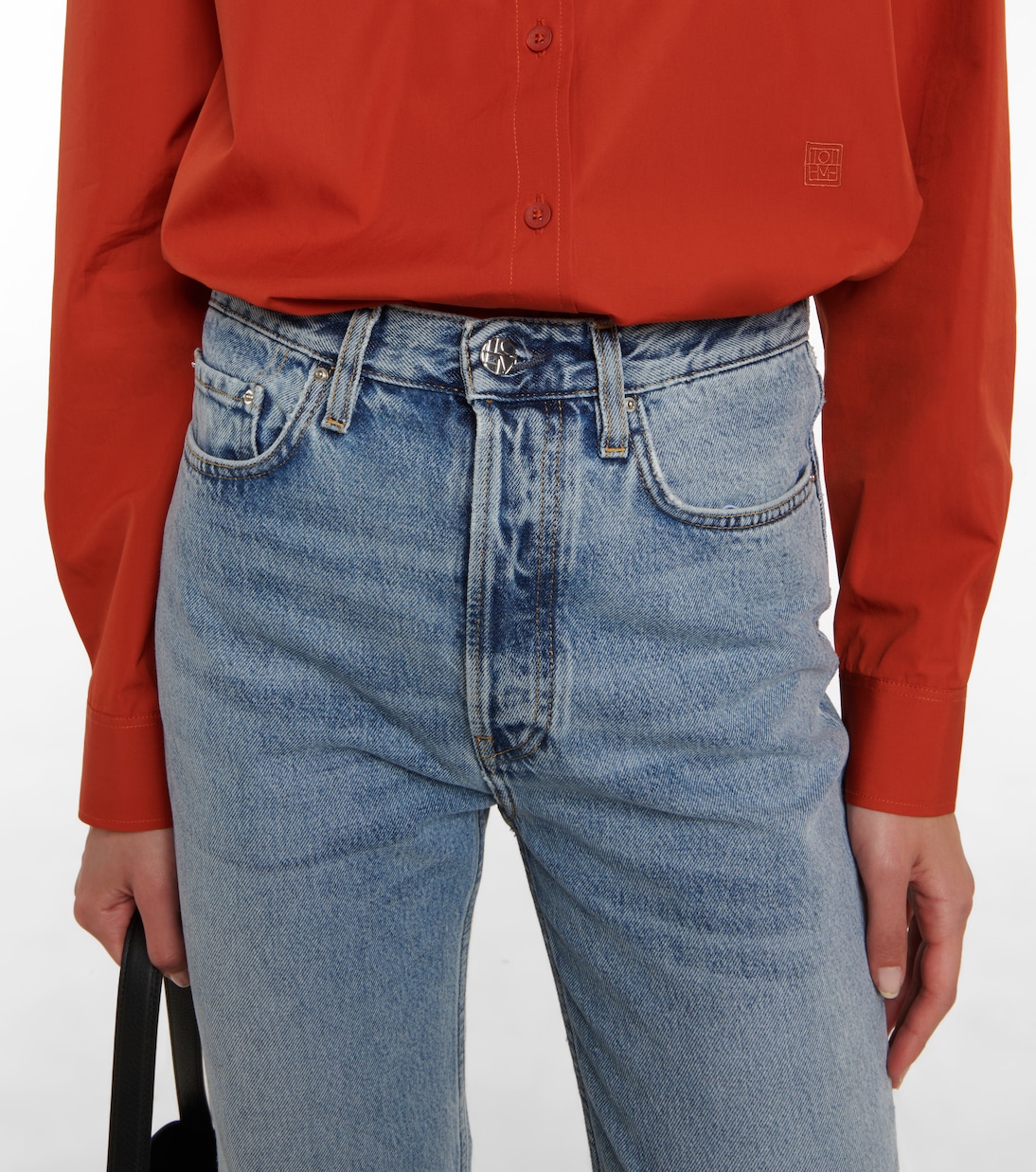 High-rise straight jeans | Toteme