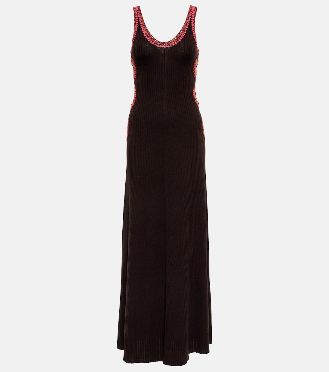 Gehäkeltes Maxikleid aus Wolle | Chloé