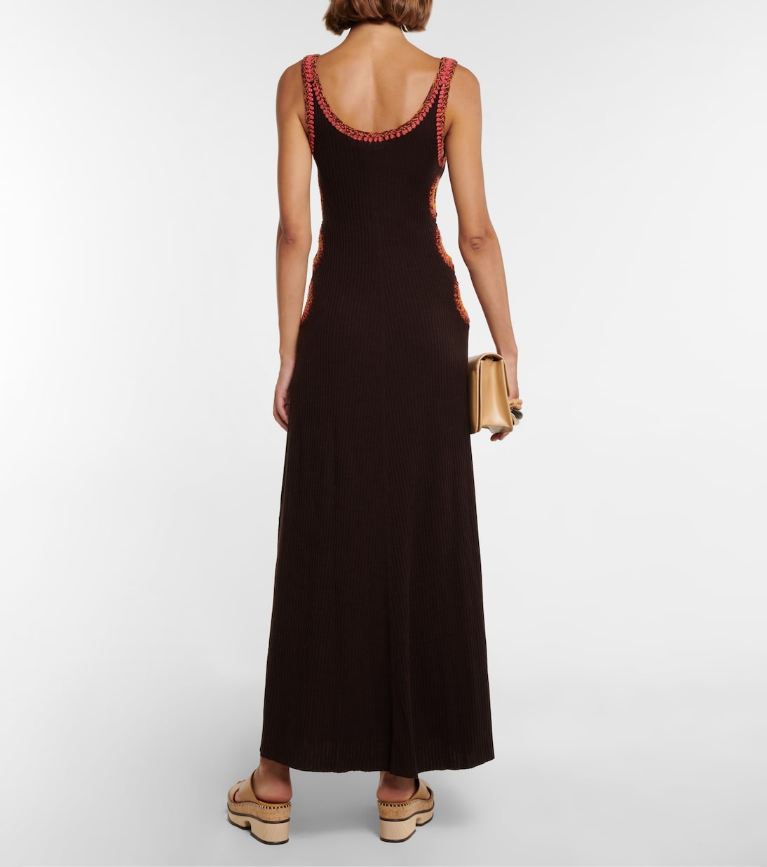 Gehäkeltes Maxikleid aus Wolle | Chloé