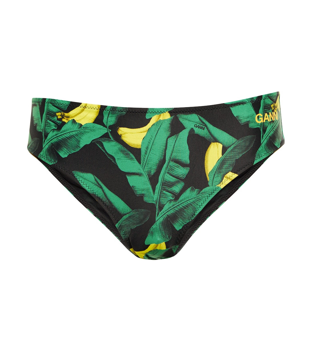 Bedrucktes Bikini-Höschen | Ganni