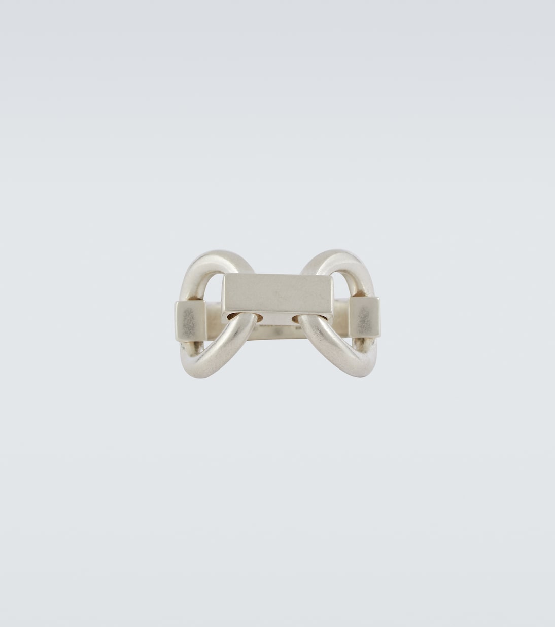 Anello a catena in argento sterling | Jil Sander