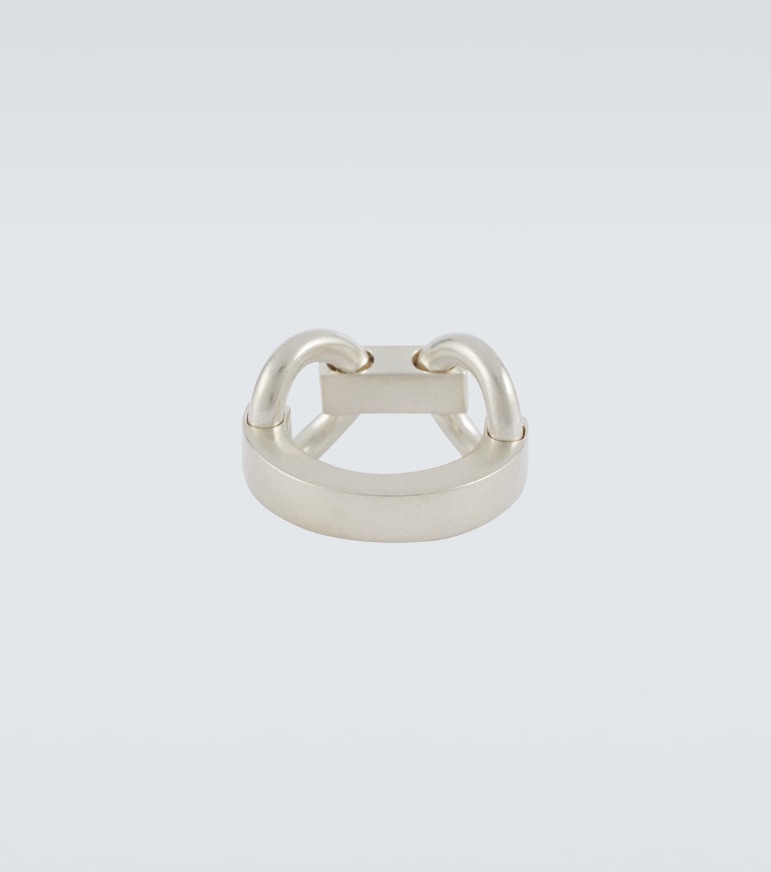 Anello a catena in argento sterling | Jil Sander