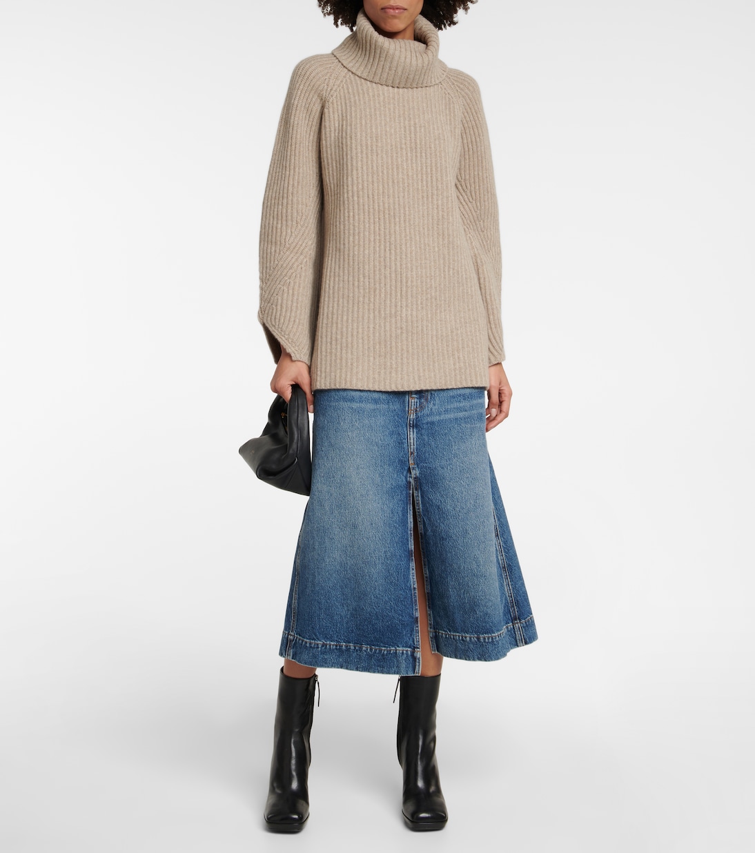 Jersey de cuello alto Nimbus de cachemir | Khaite