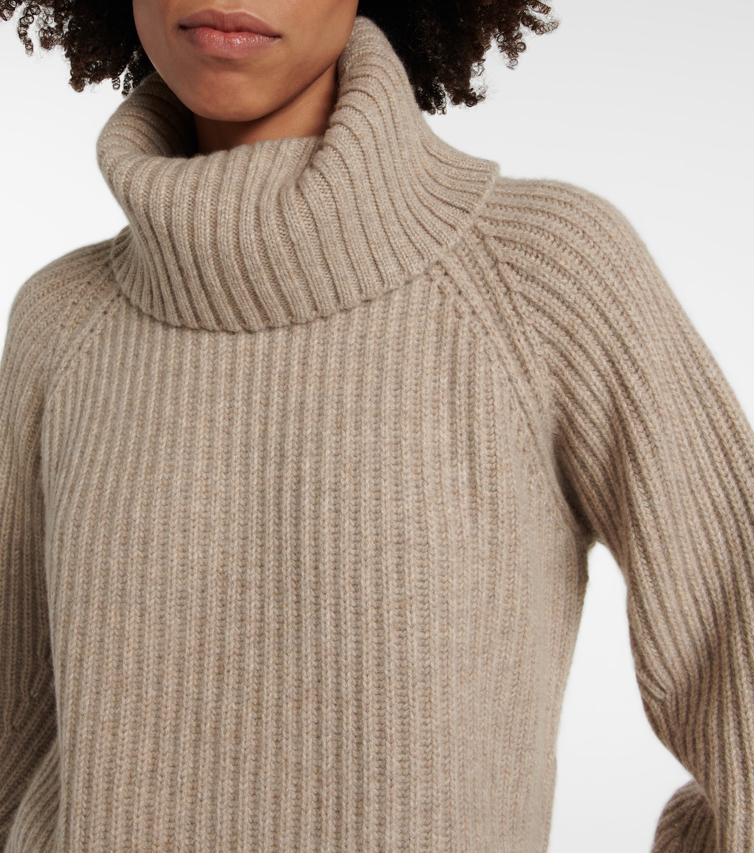Jersey de cuello alto Nimbus de cachemir | Khaite