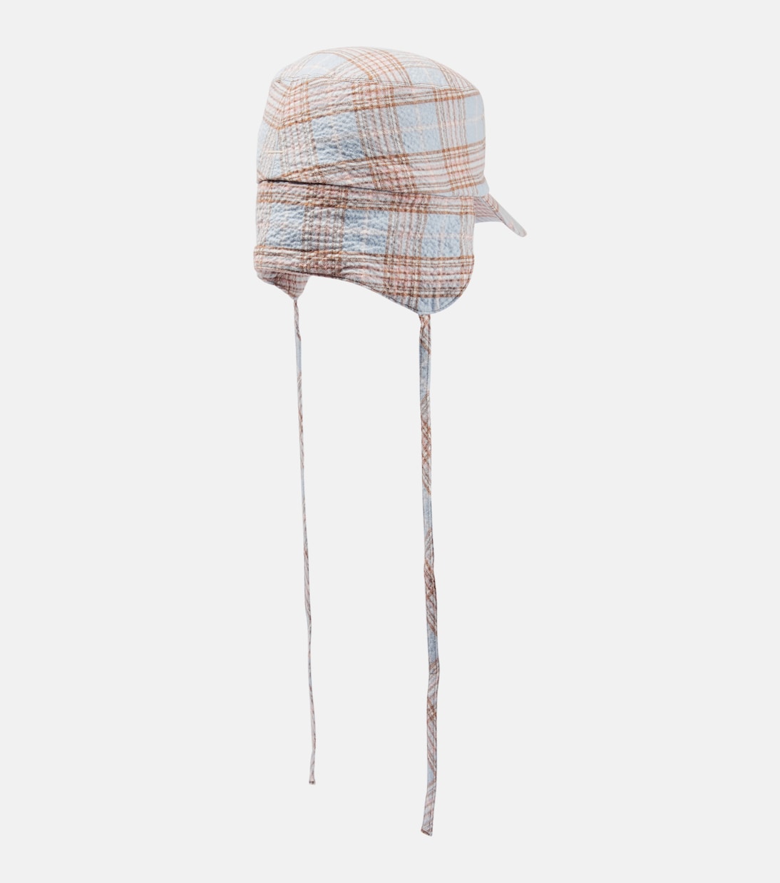 Cappello trapper in seersucker | Acne Studios