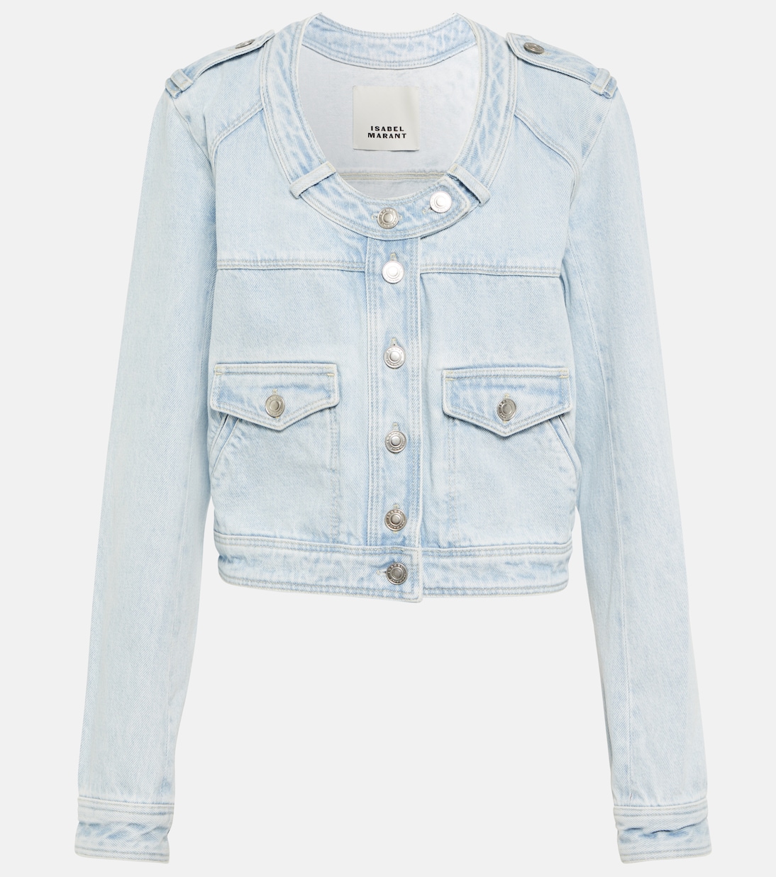 Valene cropped denim jacket | Isabel Marant