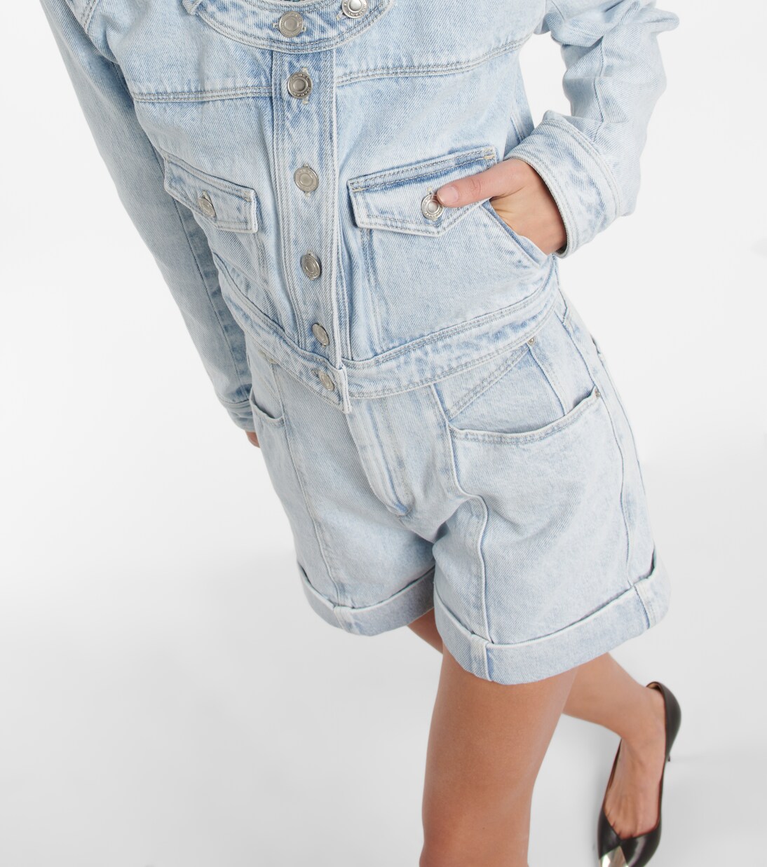 Valene cropped denim jacket | Isabel Marant