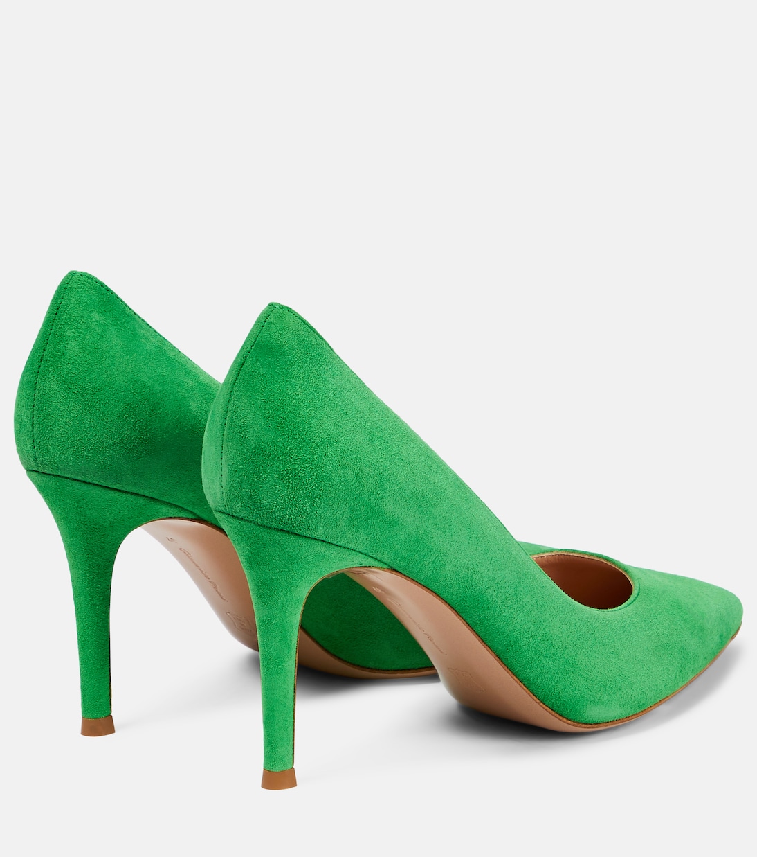 Gianvito 85 suede pumps | Gianvito Rossi
