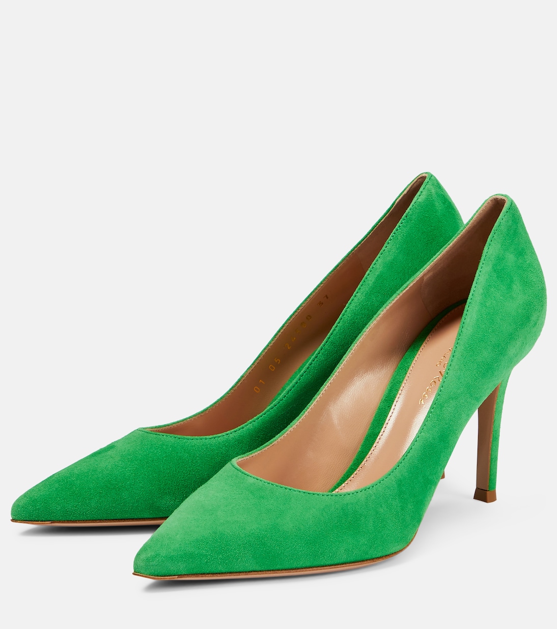 Gianvito 85 suede pumps | Gianvito Rossi