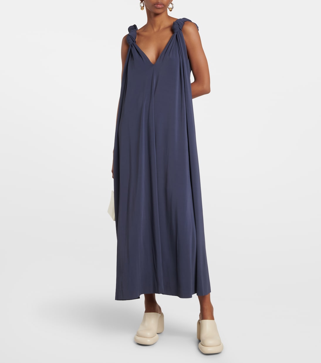 Abito lungo in jersey | Jil Sander