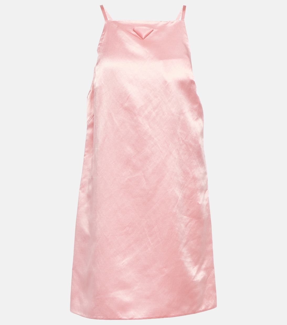 Cupro-blend minidress | Prada