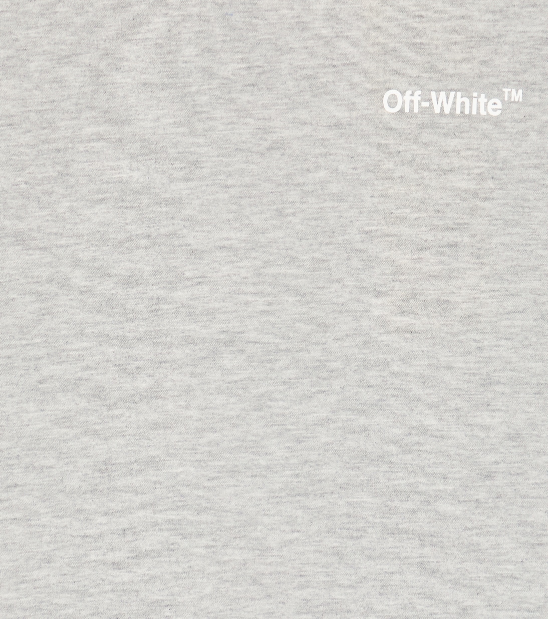 로고 코튼 저지 티셔츠 | Off-White Kids