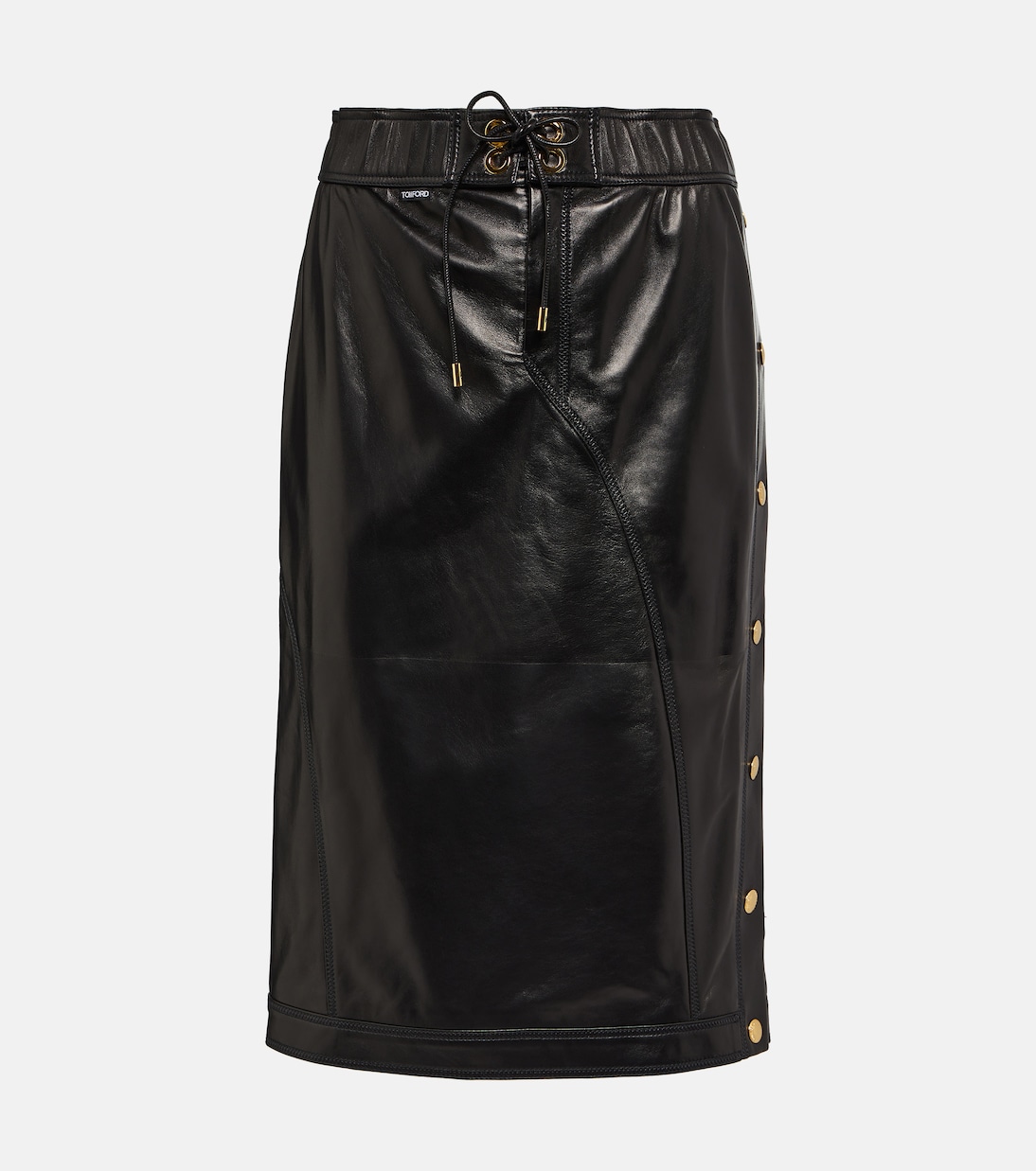 Falda midi de piel | Tom Ford