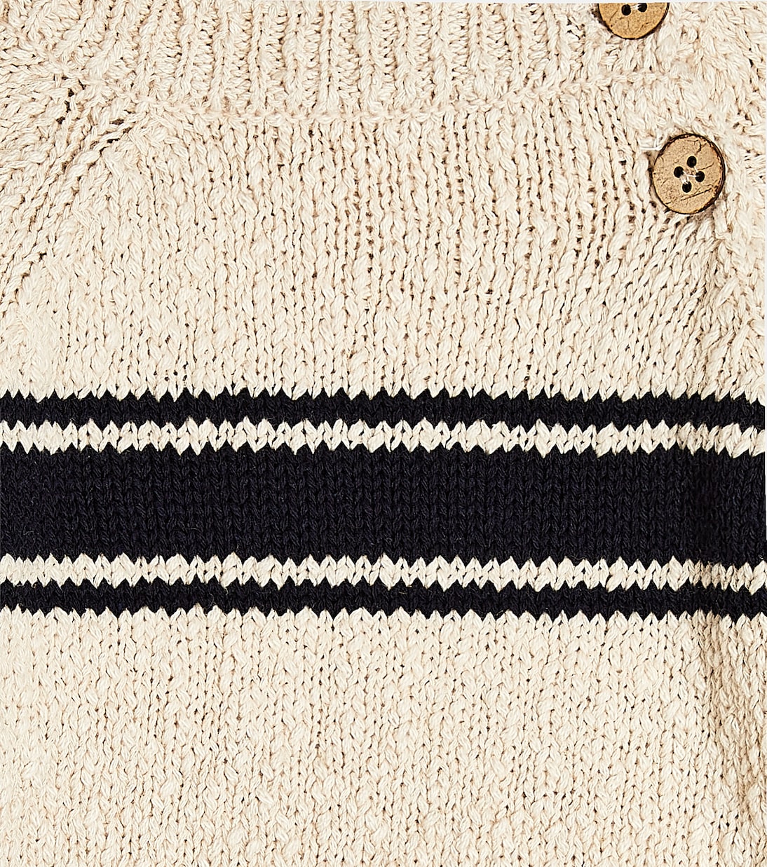 Baby - Pullover Pau in lino e cotone | 1 + in the Family
