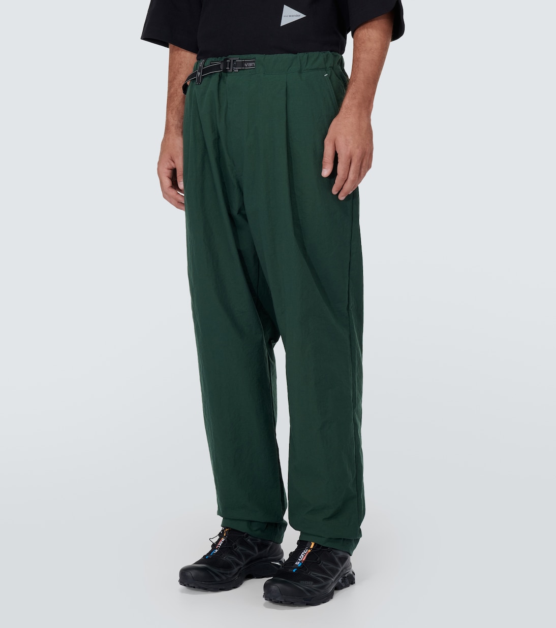 Hose Nylon Chino Tuck | And Wander