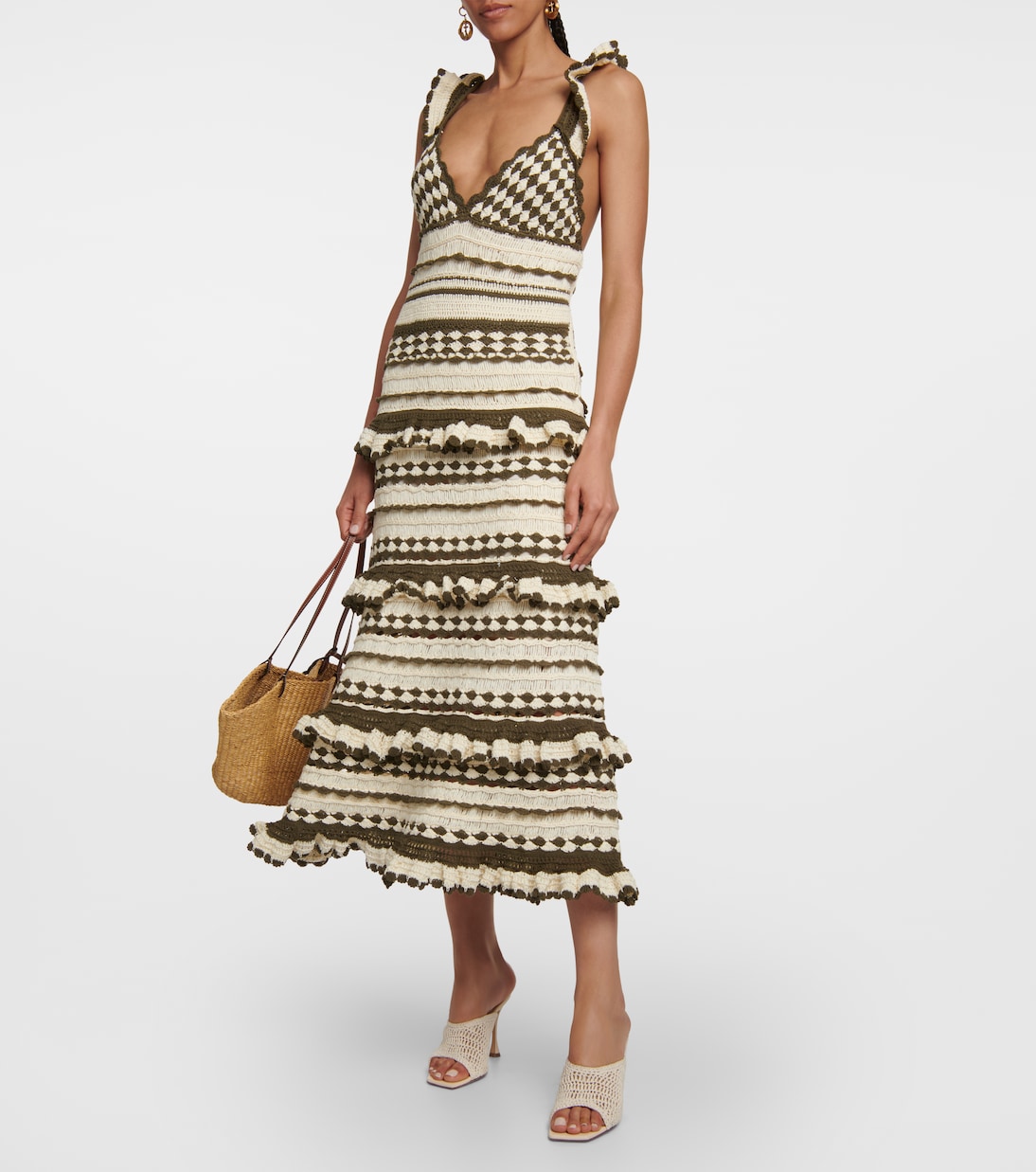 Midikleid Devi aus Baumwolle | Zimmermann