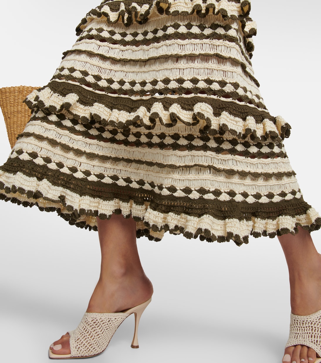 Midikleid Devi aus Baumwolle | Zimmermann