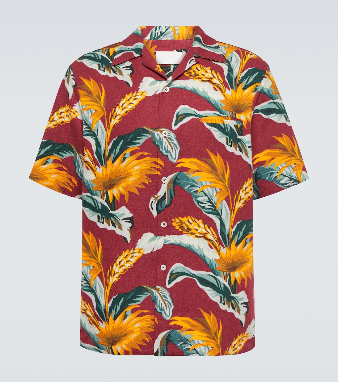 Camicia bowling in lino e cotone | Maison Margiela