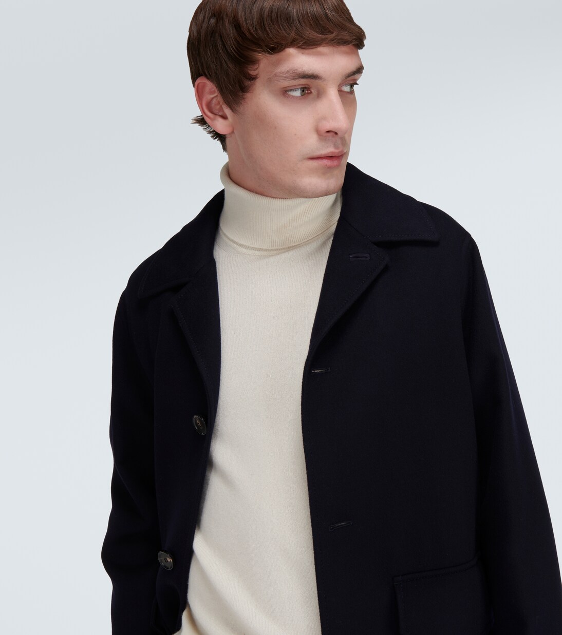 Cashmere turtleneck sweater | Loro Piana