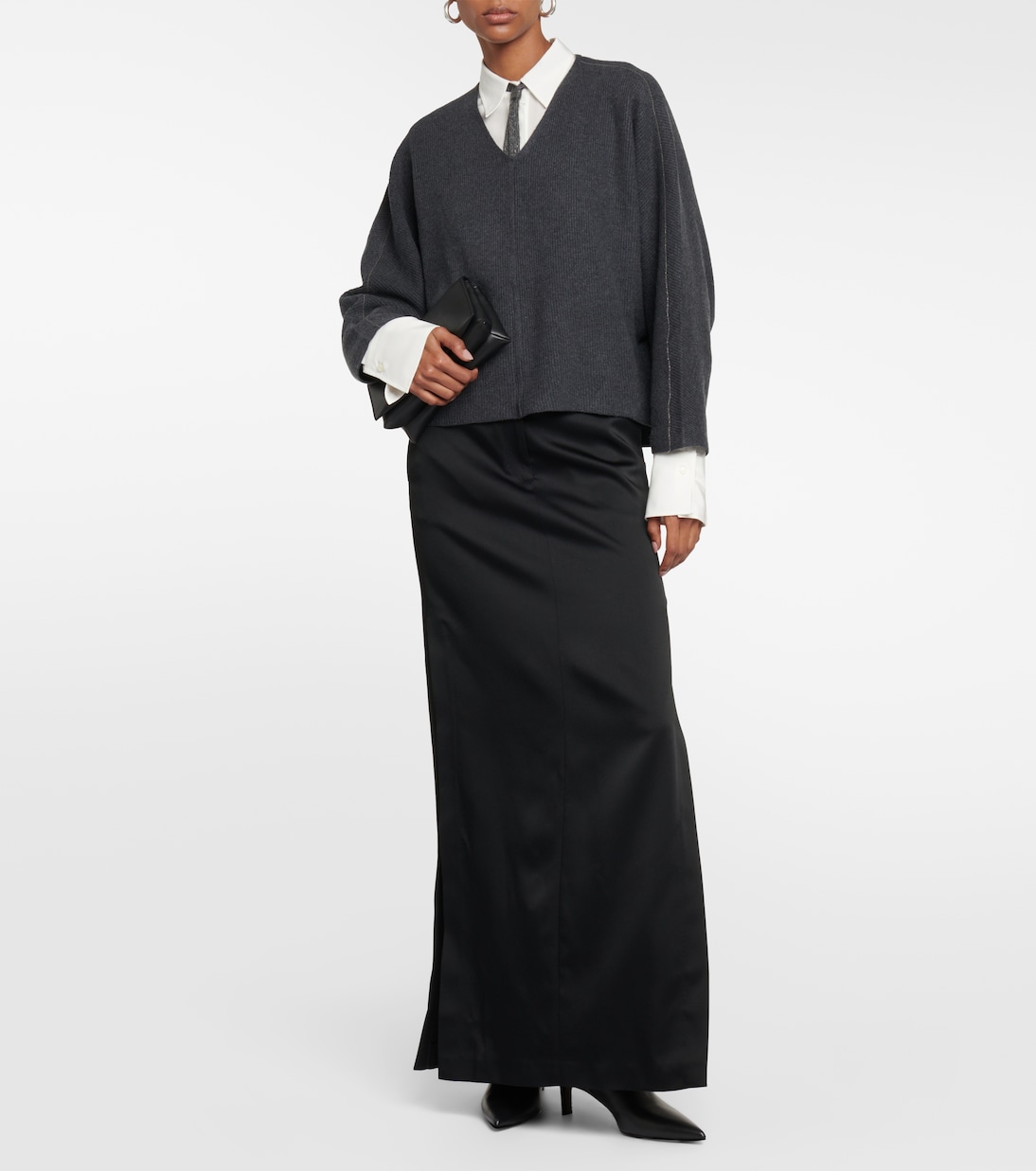 Jersey de lana, cachemir y seda | Brunello Cucinelli