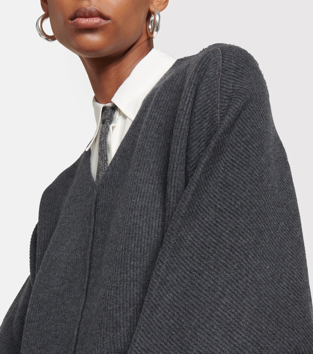 Jersey de lana, cachemir y seda | Brunello Cucinelli