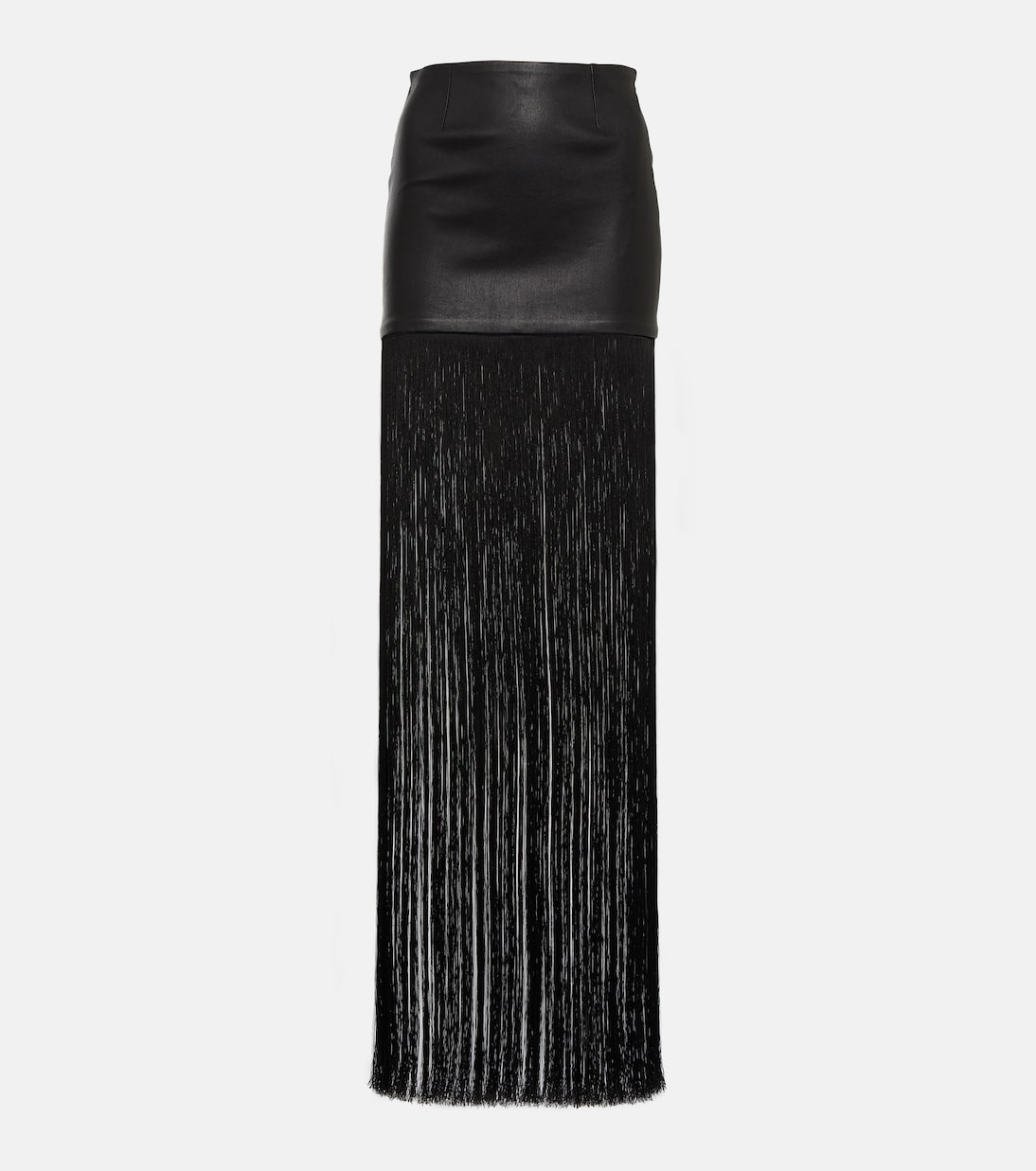 Jupe longue Shanghai en cuir | Stouls
