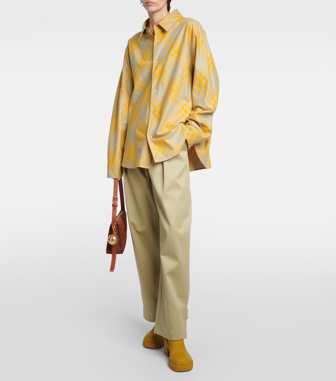 Camicia in cotone a quadri | Burberry