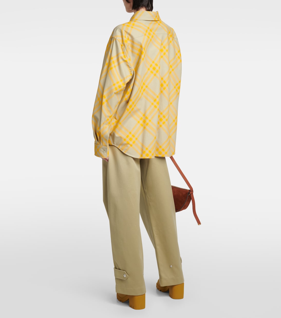 Camicia in cotone a quadri | Burberry