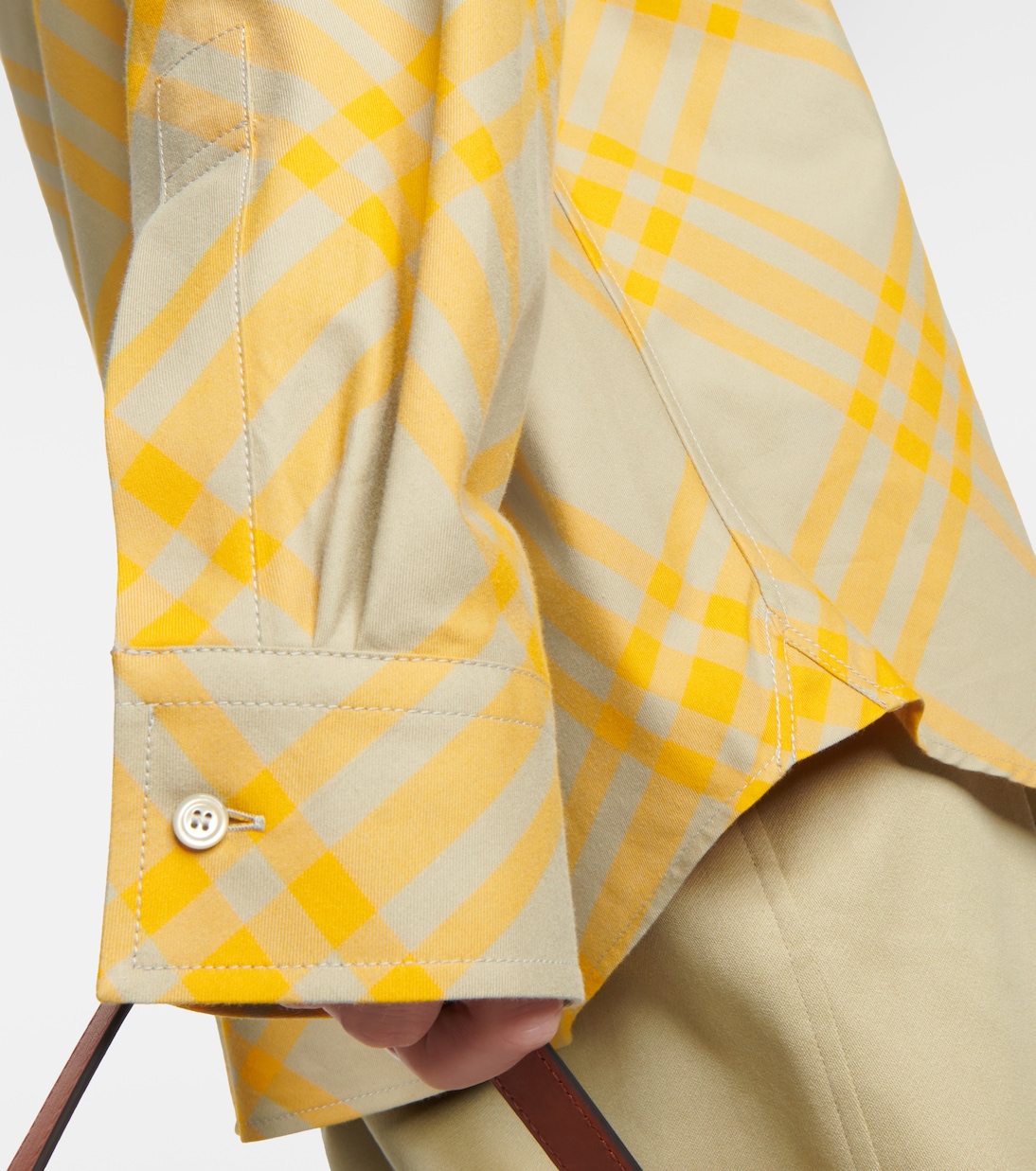 Camicia in cotone a quadri | Burberry
