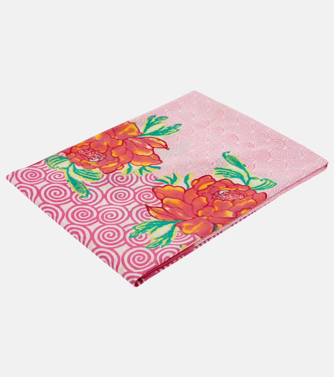 Camelia Magenta muslin beach towel | Lisa Corti