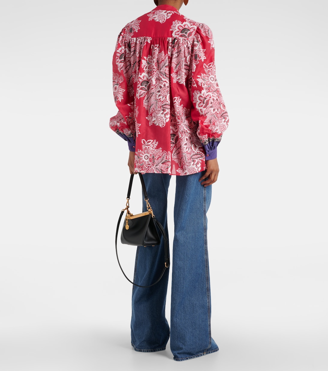 Bedruckte Bluse aus Baumwolle und Seide | Etro