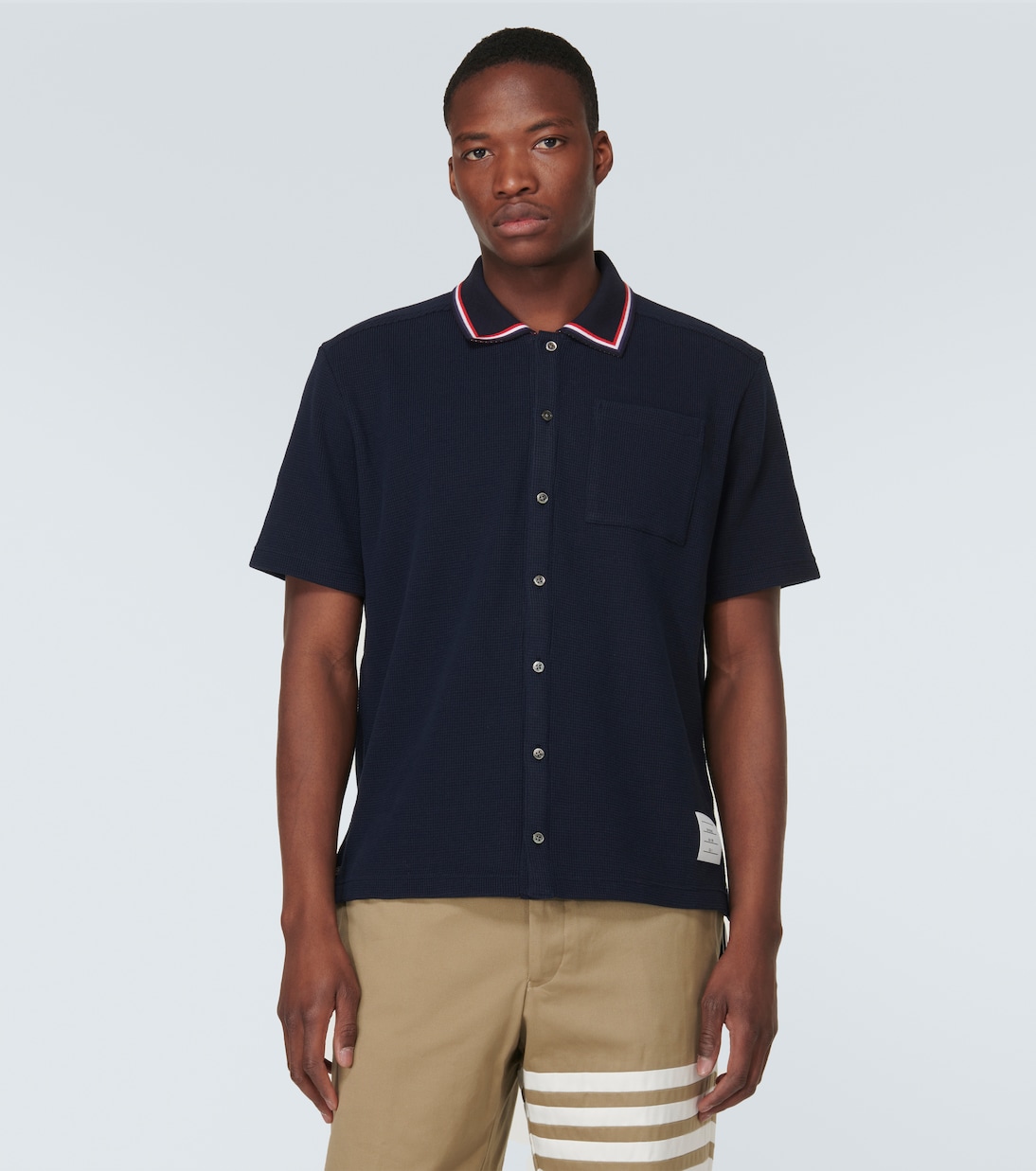 Cotton polo shirt | Thom Browne