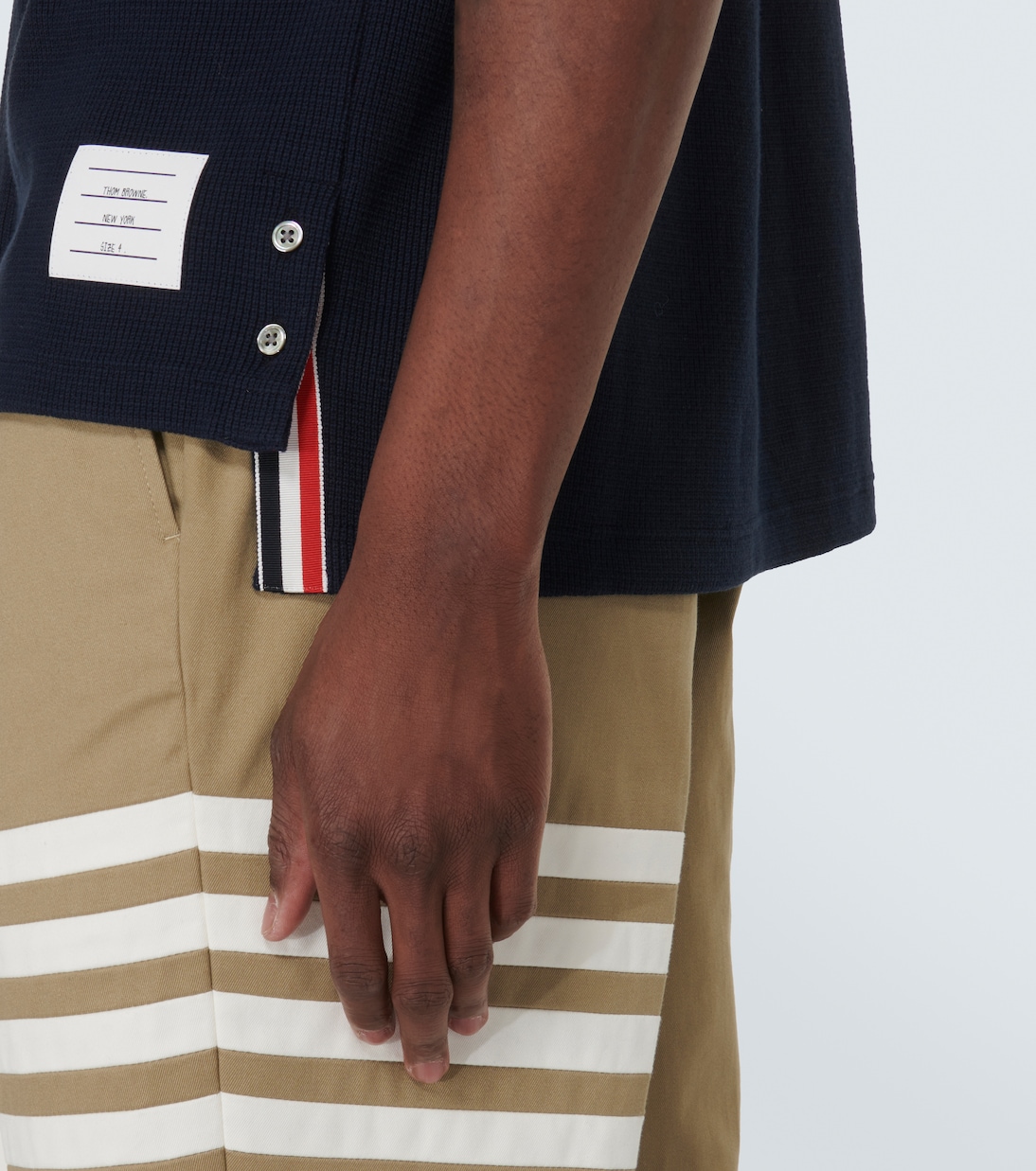Cotton polo shirt | Thom Browne