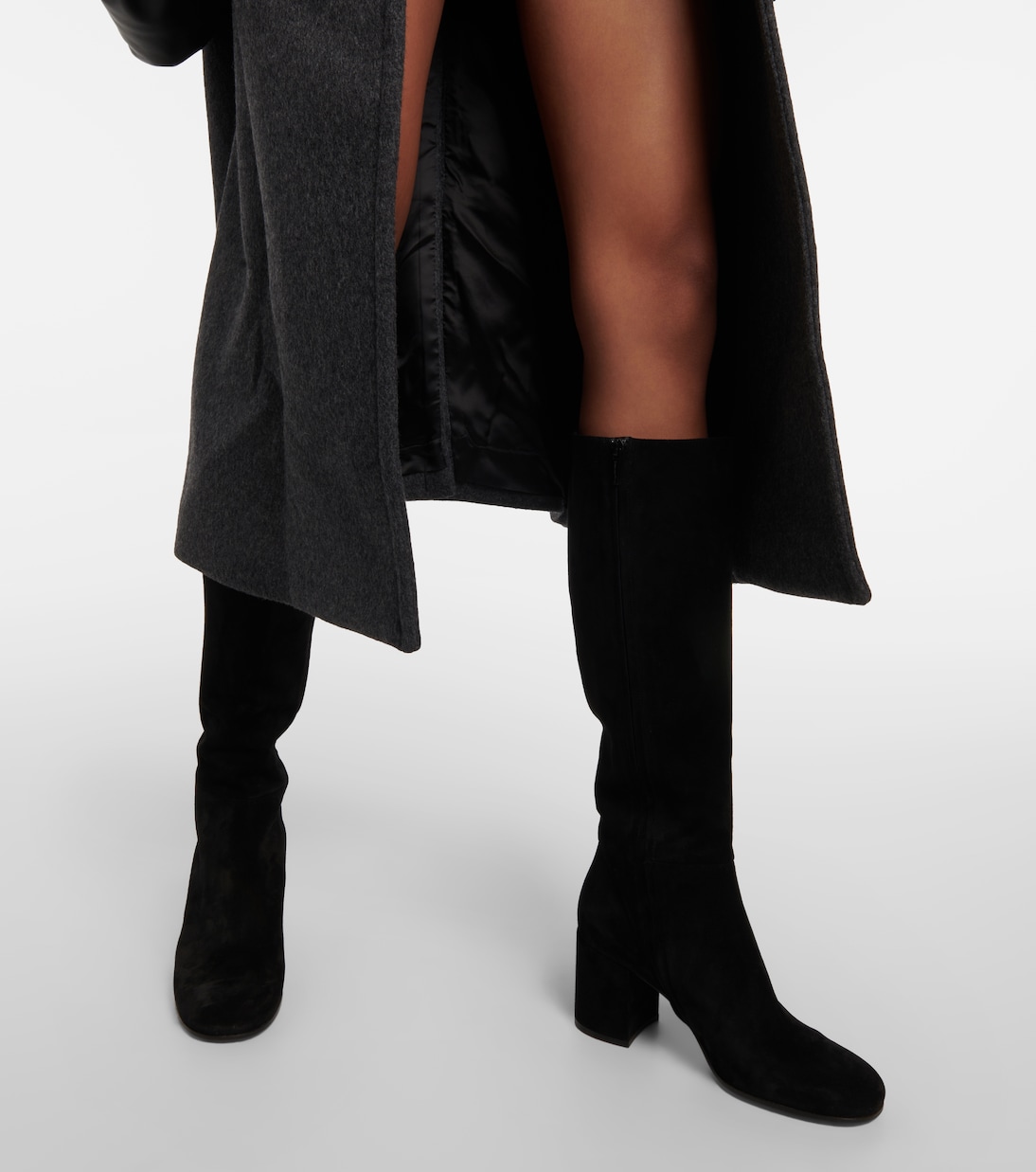 Botas altas Joelle de ante | Gianvito Rossi