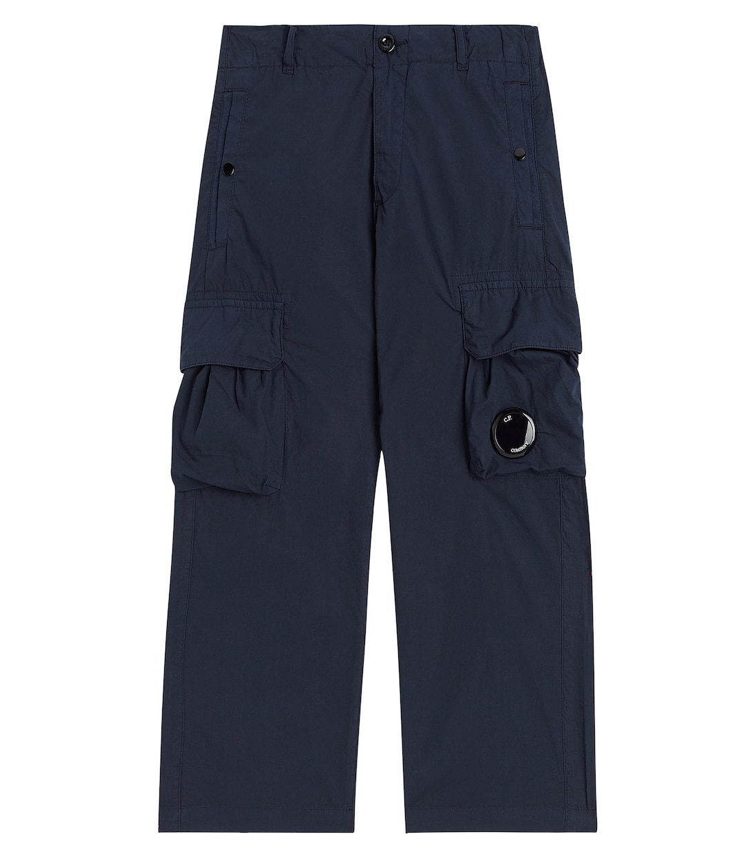 Pantaloni cargo in canvas di cotone | C.P. Company Kids