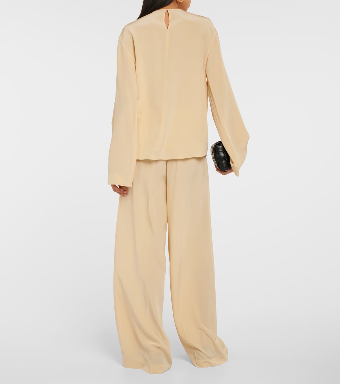 Blouse Braidwood en crêpe de soie | Joseph