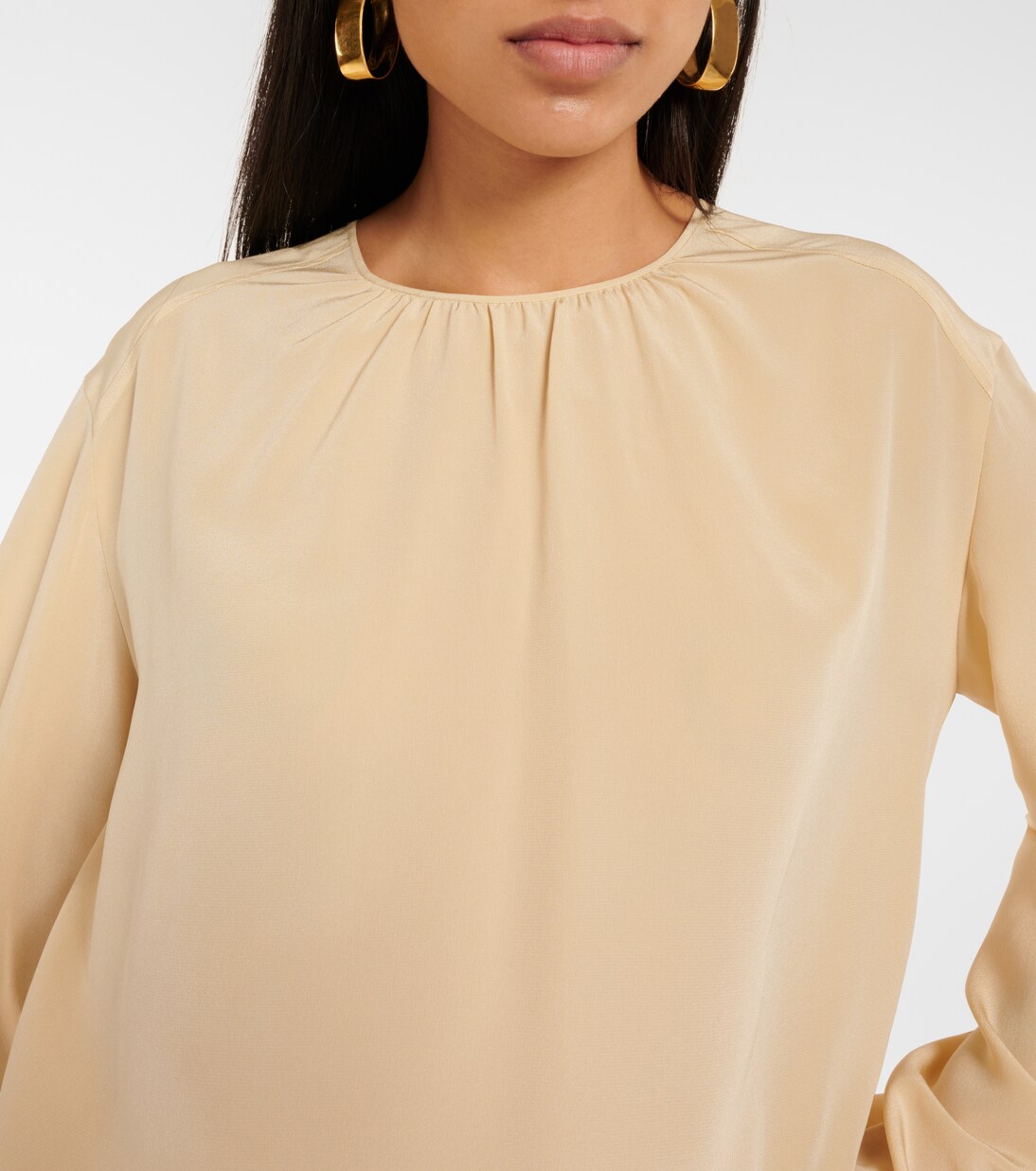 Blouse Braidwood en crêpe de soie | Joseph